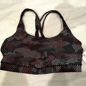 Lululemon Energy Bra, Reflective Sea Wheeze Edition